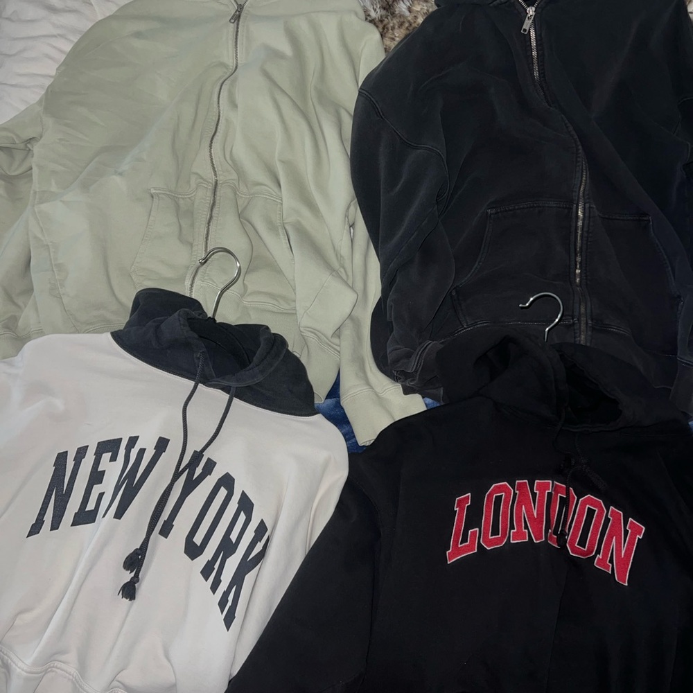 4 Brandy Melville hoodies